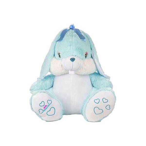 Büyük Sakallı Mavi Tavşan 60 Cm
