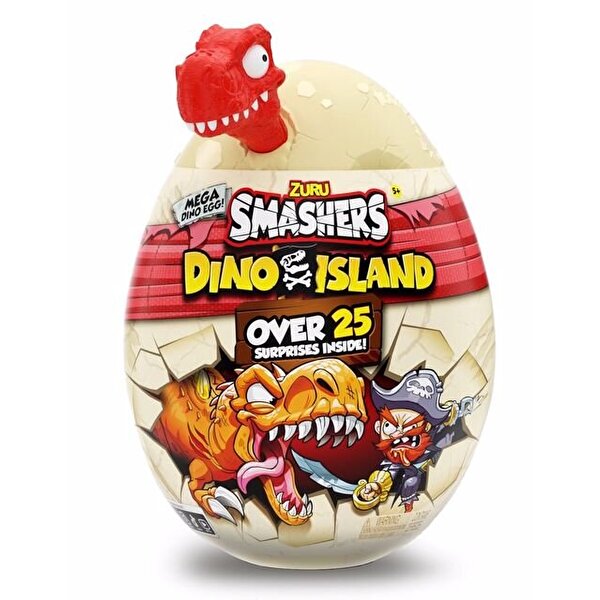 Smashers Büyük Dino Sürpriz Kırmızı 7487