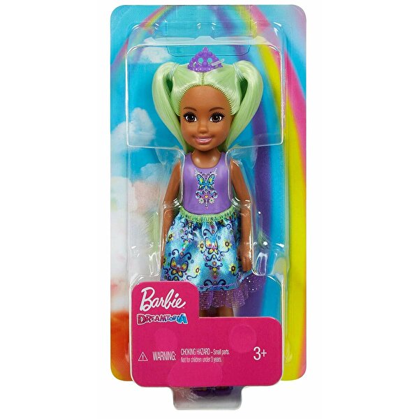 Barbie Dreamtopia Chelsea Prenses Bebekler Yeşil Saçlı GJJ95