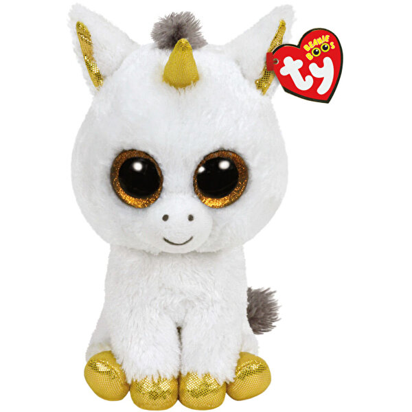 TY Beanie Boos Pegasus Tek Boynuzlu At  Peluş 15 cm.