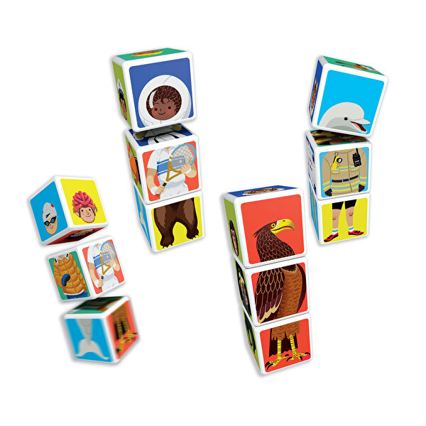 Geomag Magicube Mix Match Karakter 9 Parça 124