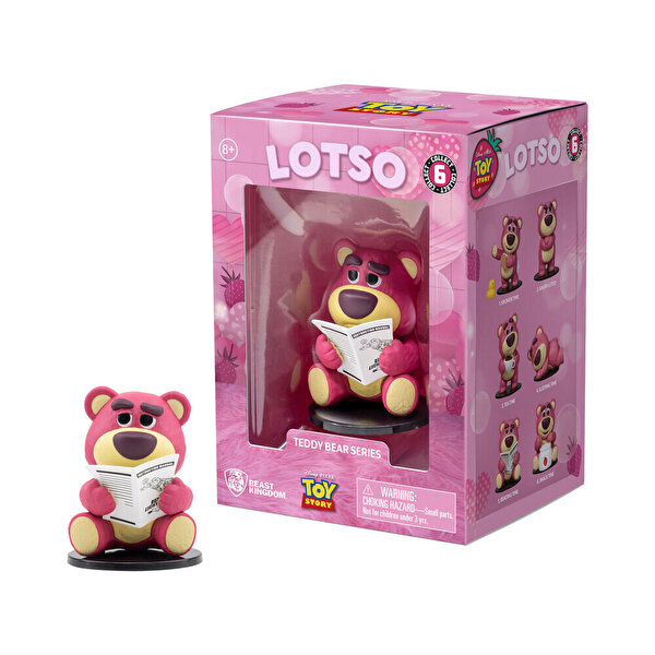 Disney Pixar Toy Story Lotso Teddy Bear Figür 8 Cm Reading Time