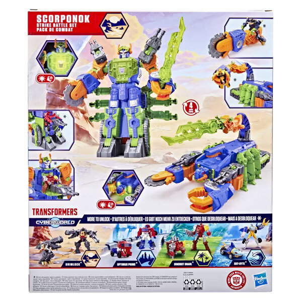Transformers Cyberworld Scorponok Strike Savaş Seti 1659