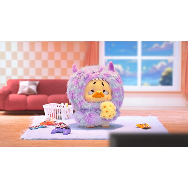 Upset Duck Renkli Oyuncular Serisi Anahtarlık Sürpriz Paket
