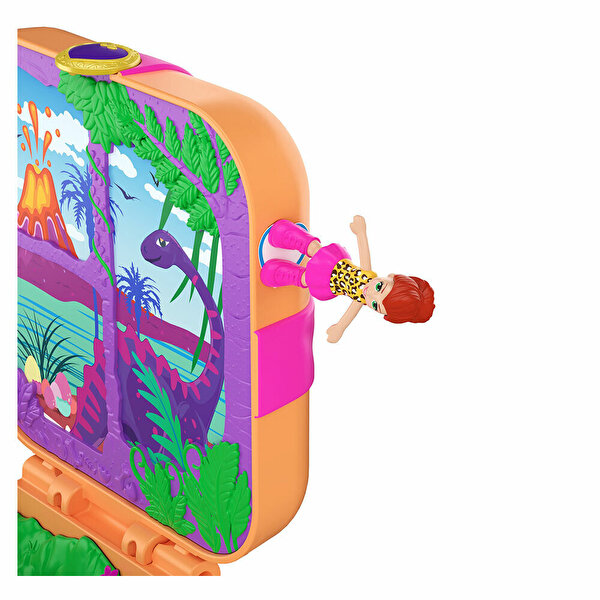 Polly Pocket Sürprizlerle Dolu Micro Oyun Setleri Dinozor Keşfi GKV10