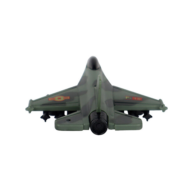 Çek Bırak Savaş Uçakları Yeşil 12 Cm