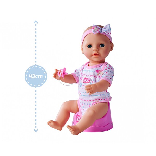 New Born Baby Aksesuarlı Bebek