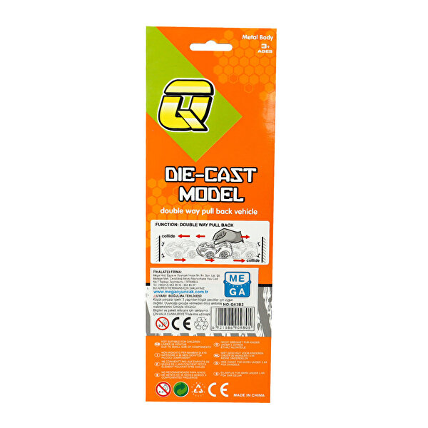 Çek Bırak Grafiti 3'lü Araba Seti