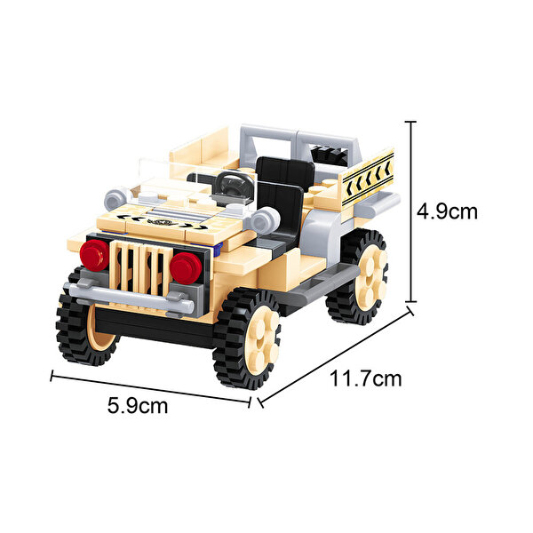 Ausini Askeri Set 104 Parça
