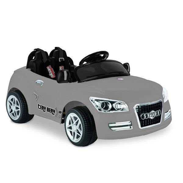 Pilsan Tery Bery 12V Uzaktan Kumandalı Gri Akülü Araba