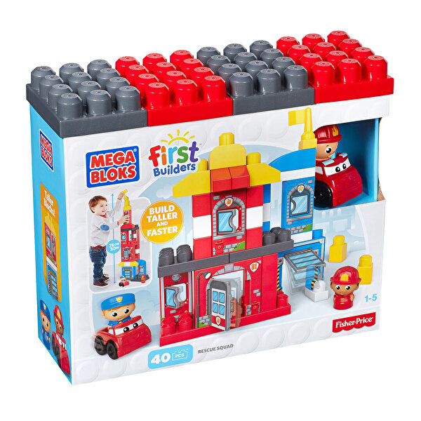 Mega Bloks First Builders Polisiye Macerası