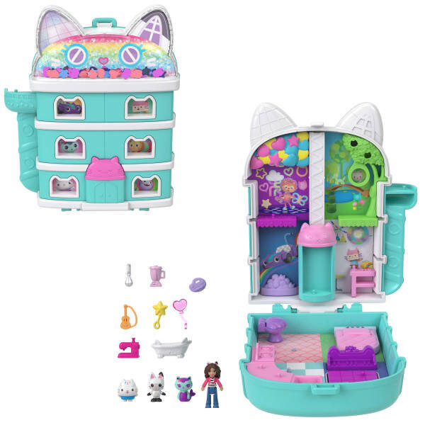 Polly Pocket Gabby's Dollhouse Mikro Parti Oyun Seti FV02