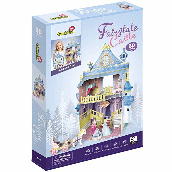 Cubic Fun 3D Puzzle Fairytale Castle 81 Parça
