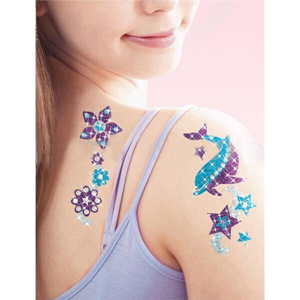 Style Me Up Kendin Yap Aktivite Paketi- Işıltılı Dövmeler