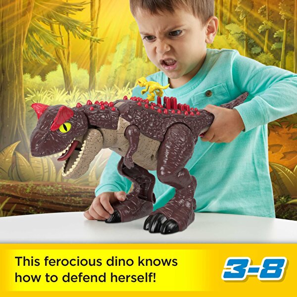 Imaginext Jurassic World Spike Strike Carnotaurus HML42