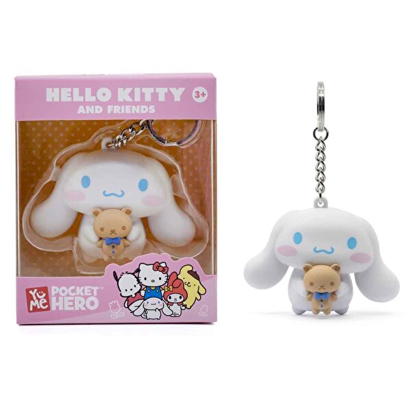 Hello Kitty & Friends Pocket Hero Serisi Anahtarlık Cinnamoroll