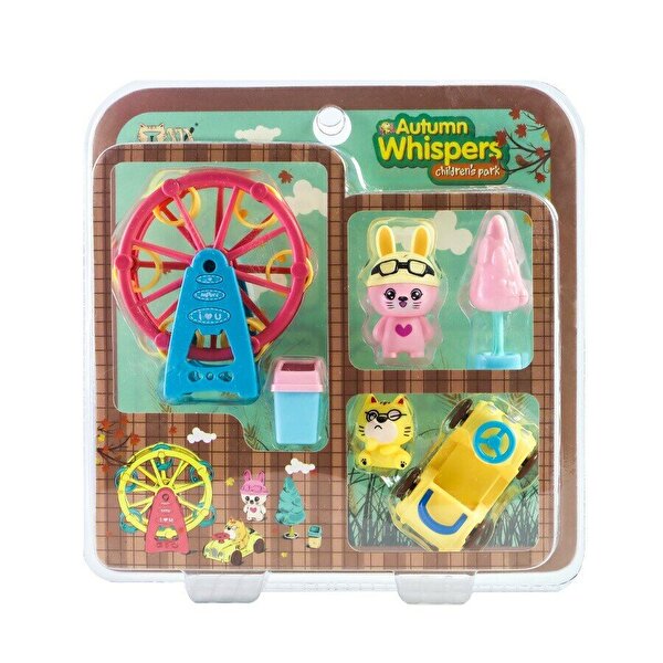 Sevimli Kedi Lunaparkı Sarı Şapkalı Tavşan HY-078B