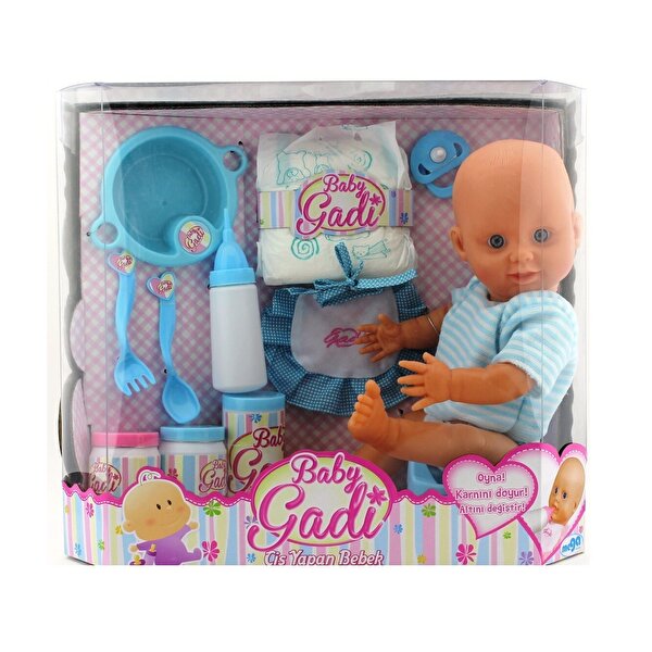 Baby Gadi Çiş Yapan Bebek Mavi