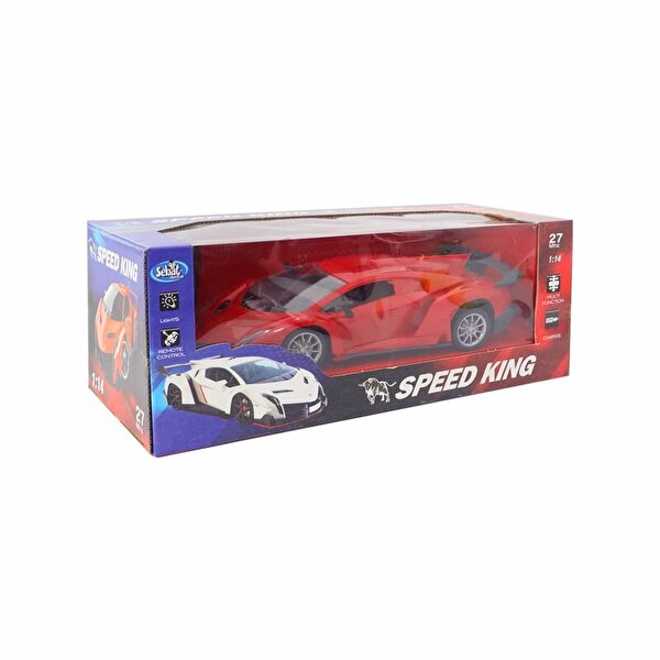 1:14 Uzaktan Kumandalı Kırmızı Spor Araba
