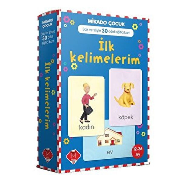 Adım Adım İlk Kelimelerim Flash Kart