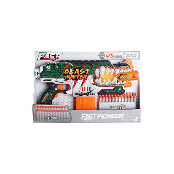 Fast Pioneer Beast Hunter 24 Mermili Dart Atan Şarjörlü Tabanca