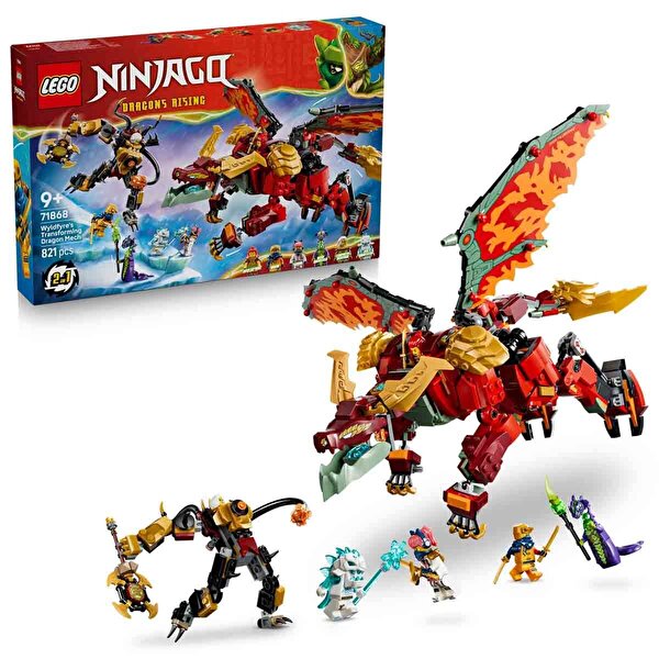 LEGO Ninjago Wyldfyre'ın Dönüşen Ejderha Robotu 71868