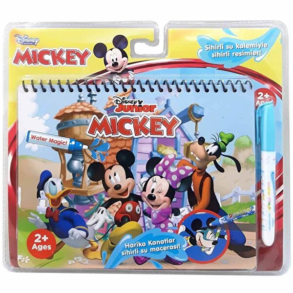 Mickey Mouse Sihirli Boyama Kitabı ile Sihirli Su Macerası!
