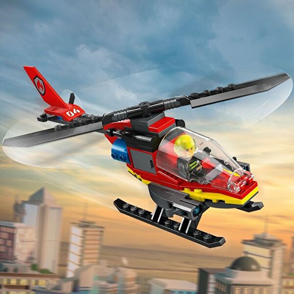 LEGO City İtfaiye Kurtarma Helikopteri 60411