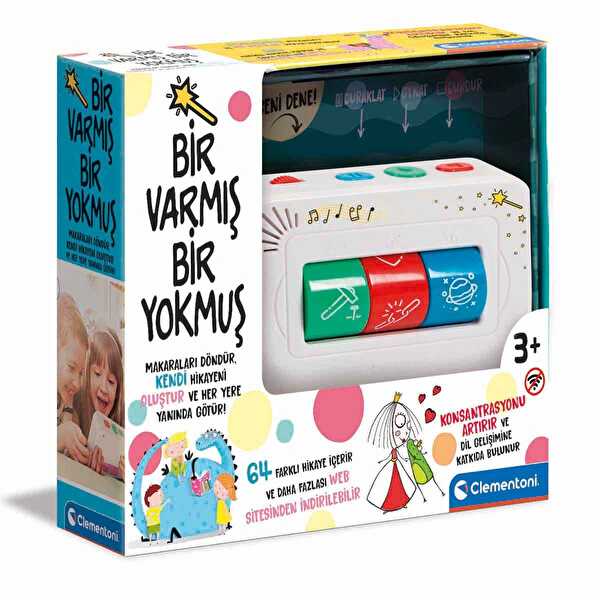 Clementoni Tech Toys Bir Varmış Bir Yokmuş Hikayeci