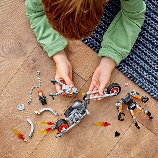 LEGO Marvel Ghost Rider Robotu ve Motosikleti 76245