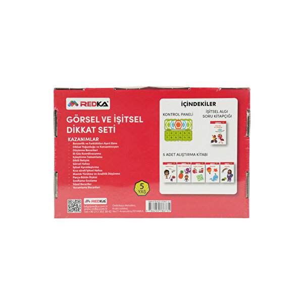 Görsel ve İşitsel Dikkat Seti 5 Yaş