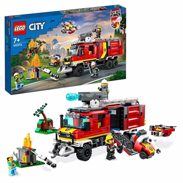 LEGO City İtfaiye Komuta Kamyonu 60374