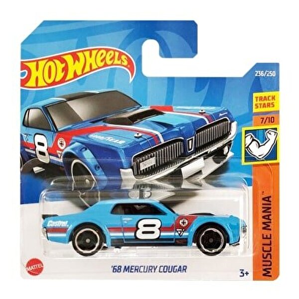 Hot Wheels Tekli Arabalar 68 Mercury Cougar HCV59