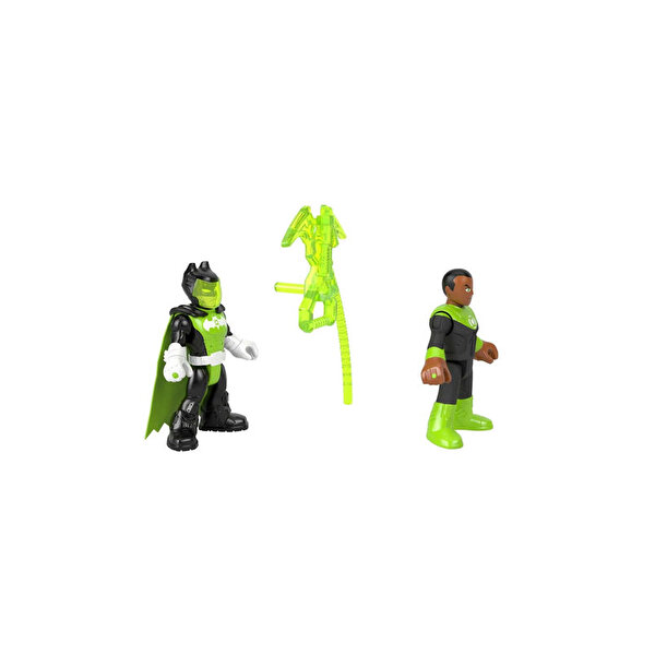 Imaginext DC Super Friends Aksiyon Figürleri Batman Green Lantern HML10