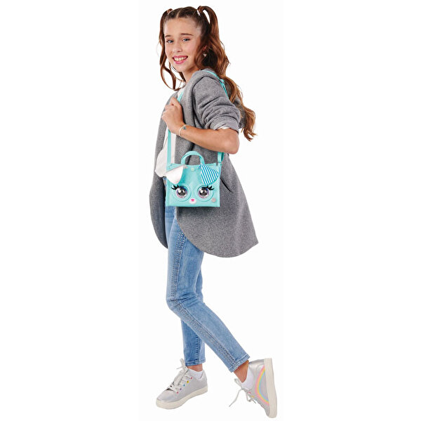 Purse Pets Puppy Mavi Çanta