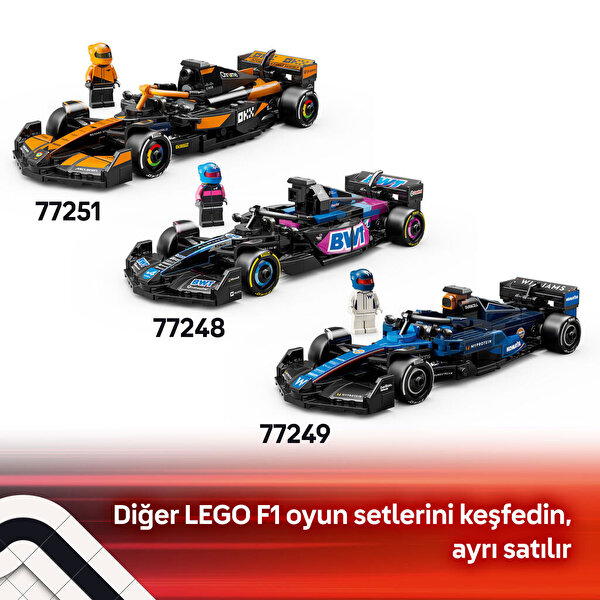 LEGO Speed Champions Mercedes-AMG PETRONAS F1 Team Yarış Arabası 77244