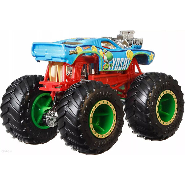 Hot Wheels Monster Trucks Gösteri Dünyası Temalı 1:64 Arabalar Yoshi HCR77