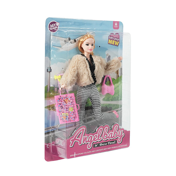 Angelbaby Seyahat Bebekleri Seri 2 Kare Pantolonlu