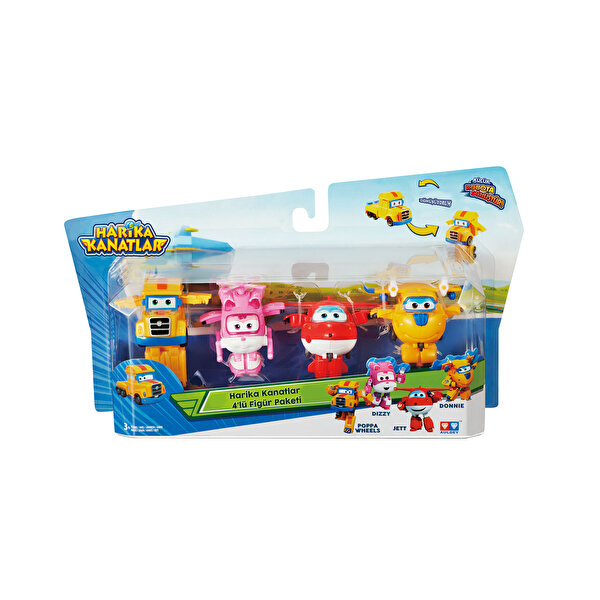 Harika Kanatlar 4´lü Mini Figür Seti