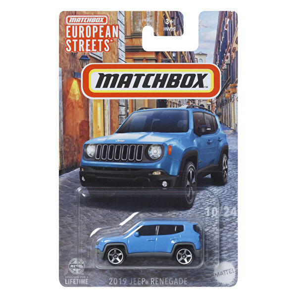 Matchbox European Streets 2019 Jeep Renegade HVV30