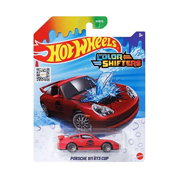 Hot Wheels 1:64 Renk Değiştiren Araçlar Porsche 911 GT3 Cup JCM36
