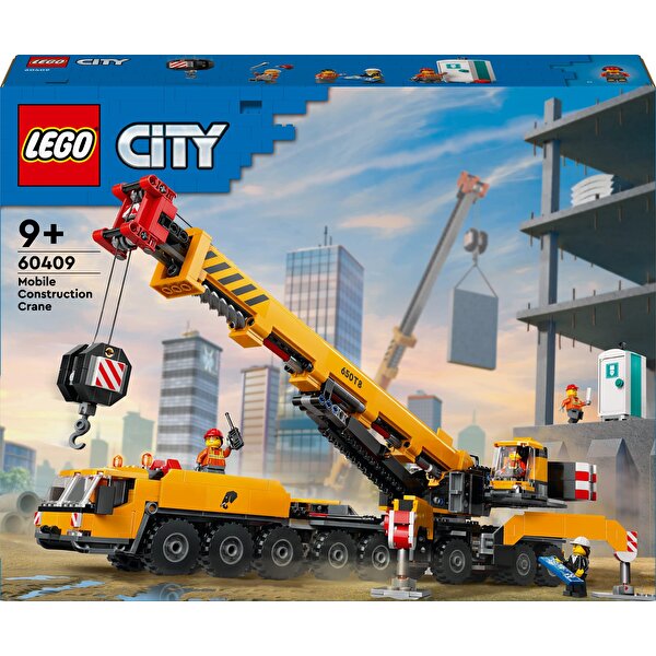 LEGO City Sarı Mobil İnşaat Vinci 60409