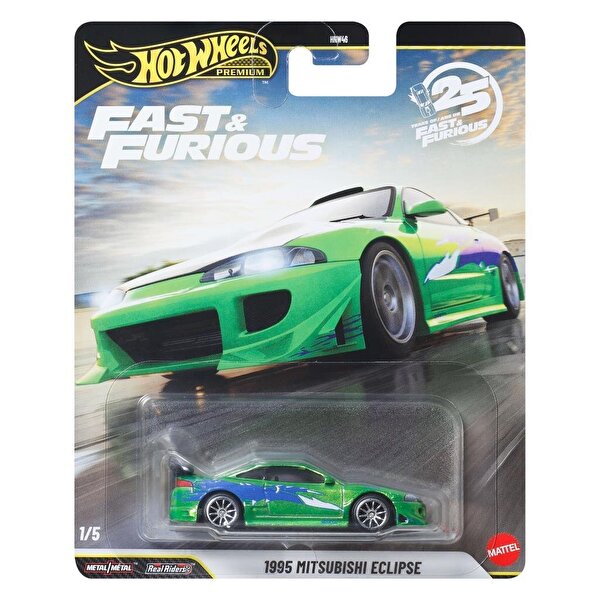 Hot Wheels Hızlı ve Öfkeli Premium Arabalar 1995 Mitsubishi Eclipse JHW68