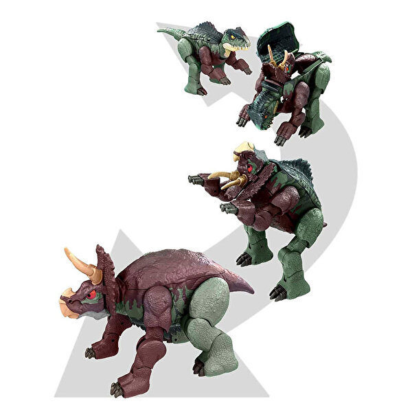 Jurassic World Değişim Serisi Çifte Tehlike Büyük Dinozor Figürleri HPD34