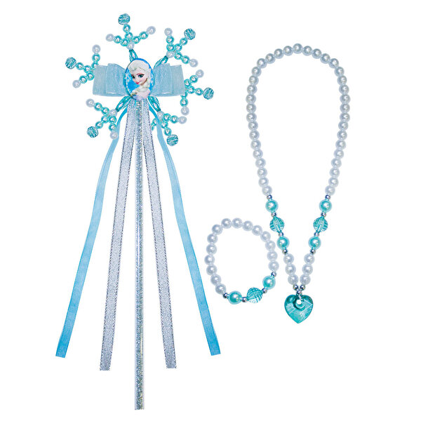 Frozen Elsa Asa Kolye Bileklik Seti