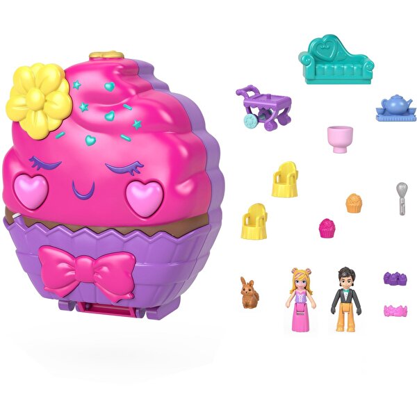 Polly Pocket ve Maceraları Oyun Setleri Something Sweet Cupcake HKV31