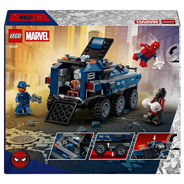 LEGO Marvel Örümcek Adam Hapishane Nakliye Aracı Takibi 7634