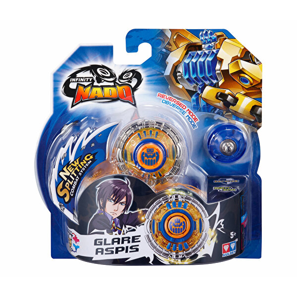 Infinity Nado Standart Metal Seri Glare Aspis (Parlak Kalkan) Aksesuar Seti