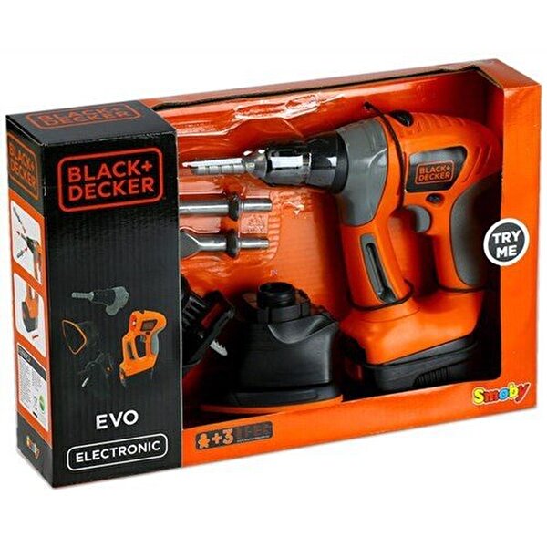 Smoby Black+Decker Evo 4'ü 1 arada Matkap Seti