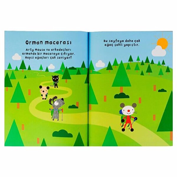 Arty Mouse - Yapıştırma Etkinlikleri